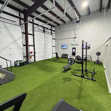 Commercial-Building-Artificial-Turf-Installation-for-Fitness-Golf-Studio-in-Celina-TX 1
